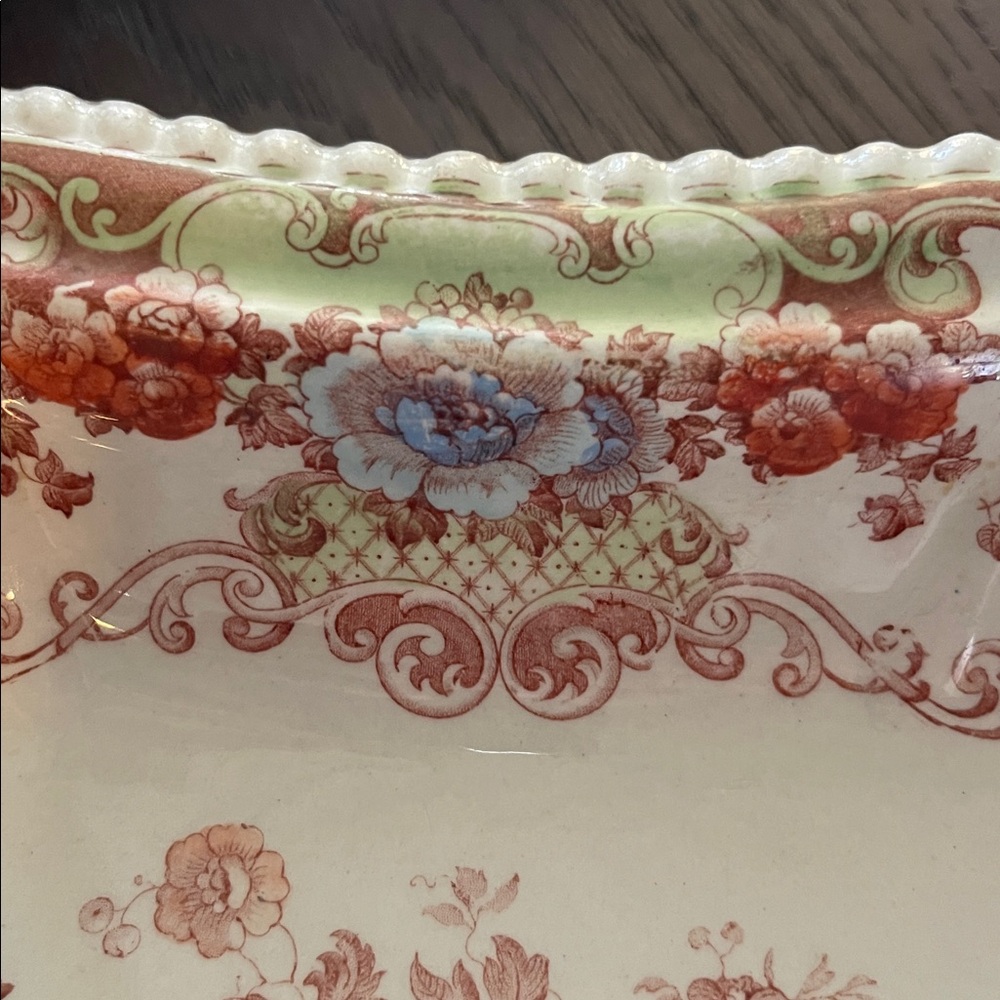 Antique Lancaster Transferware 10.5” dish - Picture 5 of 11